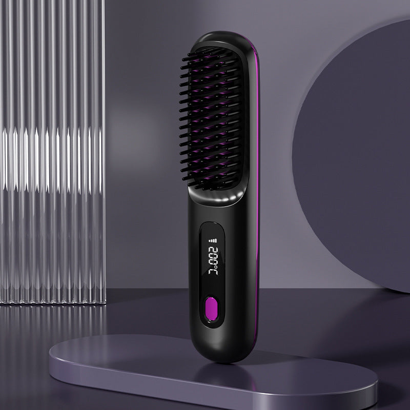 Dolcena™ Cordless 2 In 1 Hot Comb (Negative Ion, USB Charging)