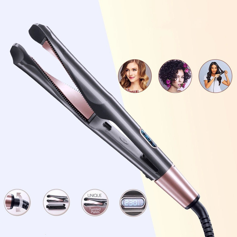 Dolcena™ 2 In 1 Straightener Curler Twisted Iron