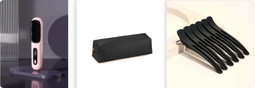 Dolcena™ Cordless Ionic Hair Straightener Brush