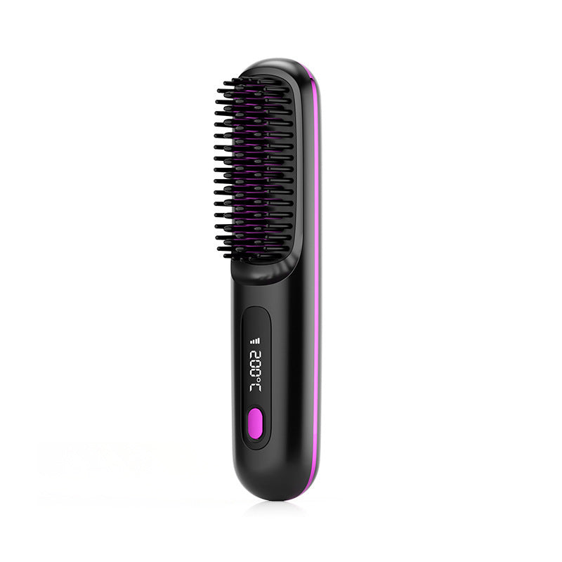 Dolcena™ Cordless 2 In 1 Hot Comb (Negative Ion, USB Charging)
