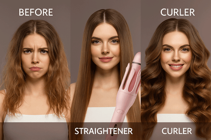 Dolcena™ 2-in-1  Hair Straightener & Curler (2025|Negative Ion)