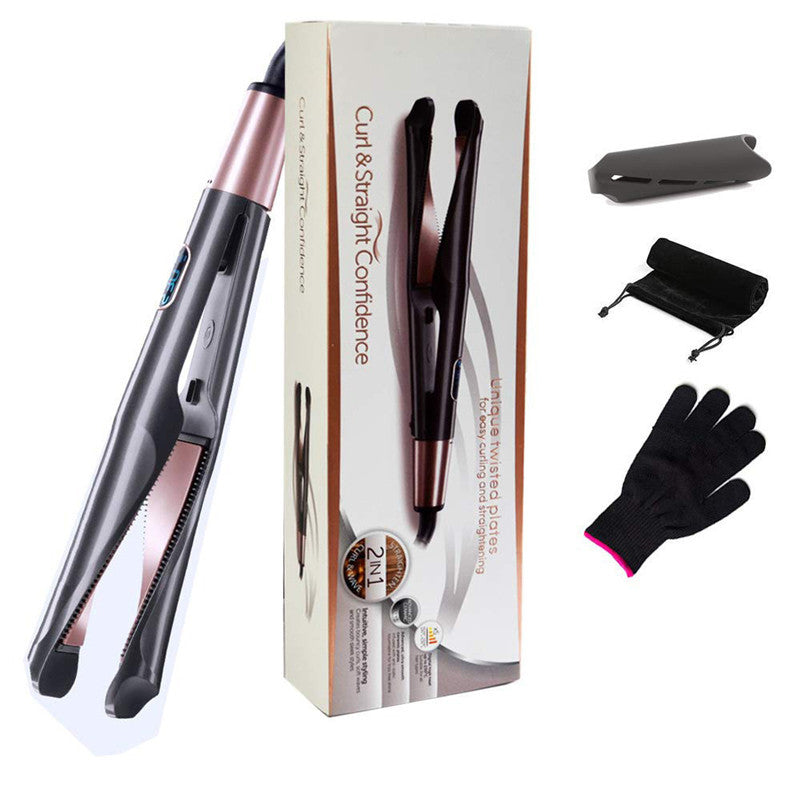 Dolcena™ 2 In 1 Straightener Curler Twisted Iron