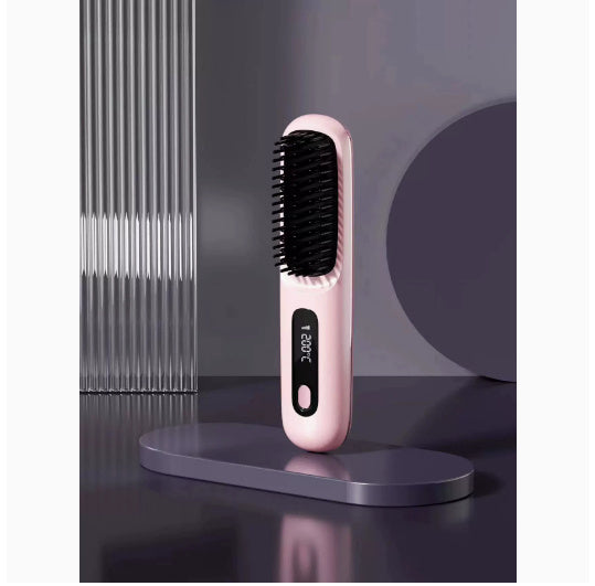 Dolcena™ Cordless 2 In 1 Hot Comb (Negative Ion, USB Charging)