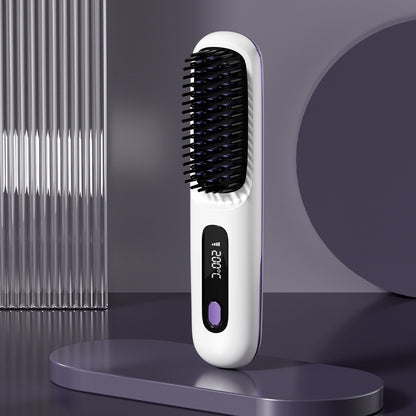 Dolcena™ Cordless 2 In 1 Hot Comb (Negative Ion, USB Charging)