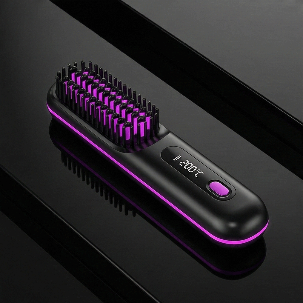 Dolcena™ Cordless Ionic Hair Straightener Brush