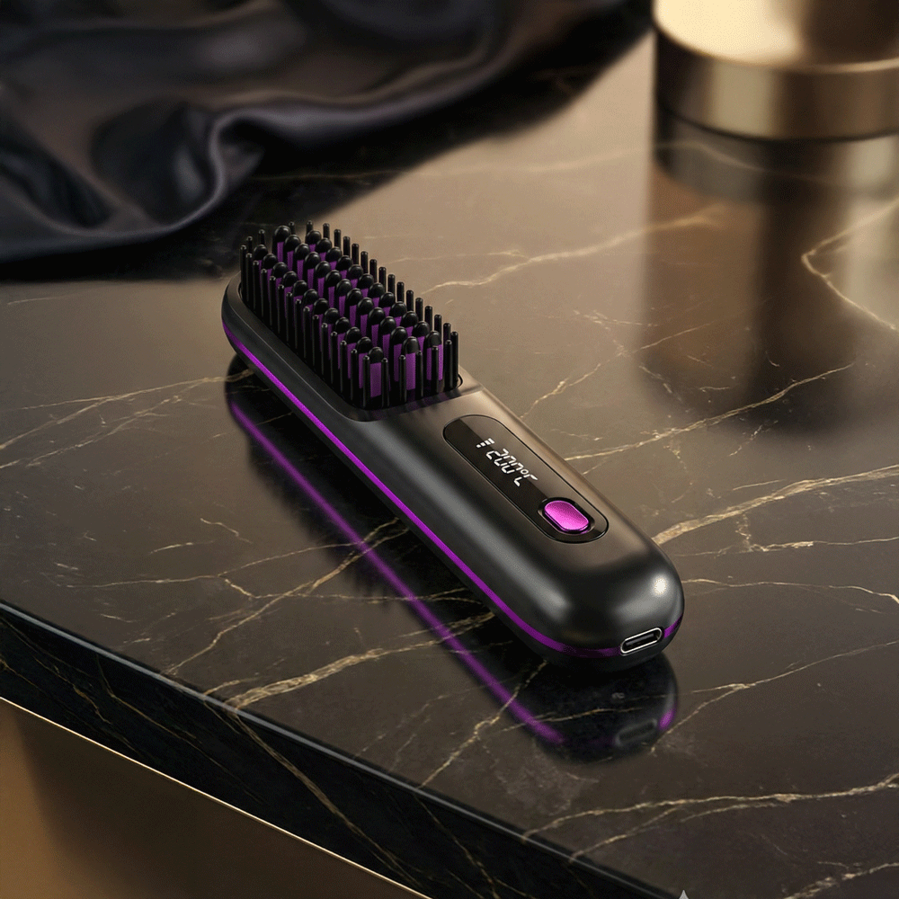Dolcena™ Cordless Ionic Hair Straightener Brush