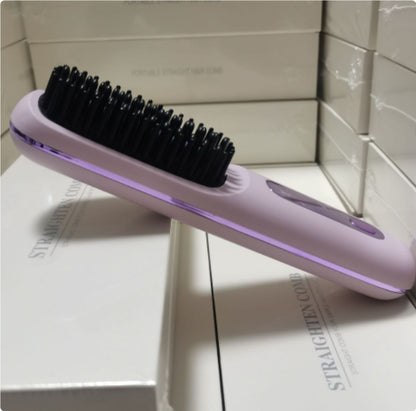 Dolcena™ Cordless 2 In 1 Hot Comb (Negative Ion, USB Charging)