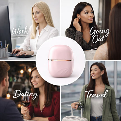 Pocket™ Hair Straightening Brush (Includes Cleaning Brush)